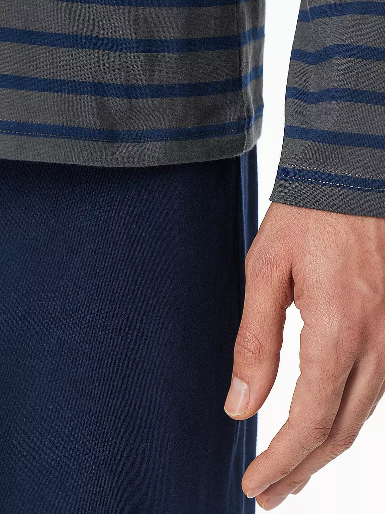 SCHIESSER | Pigiama antracite | 