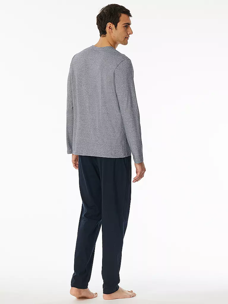 SCHIESSER | Pigiama blu notte | 