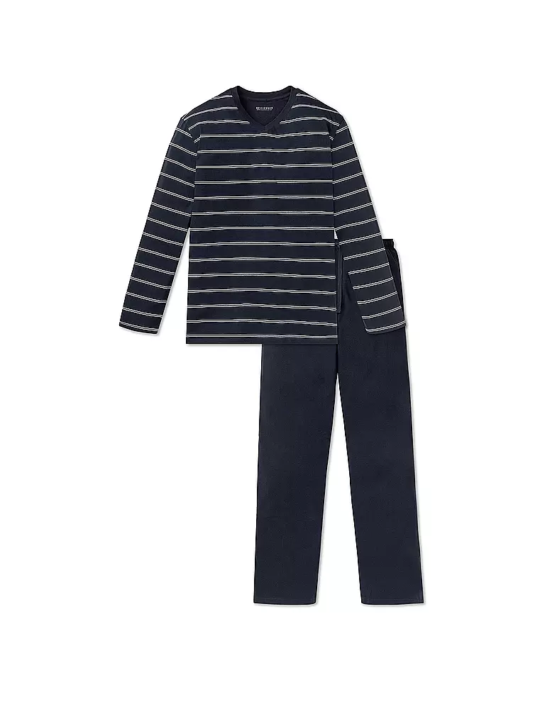 SCHIESSER | Pigiama | Blu