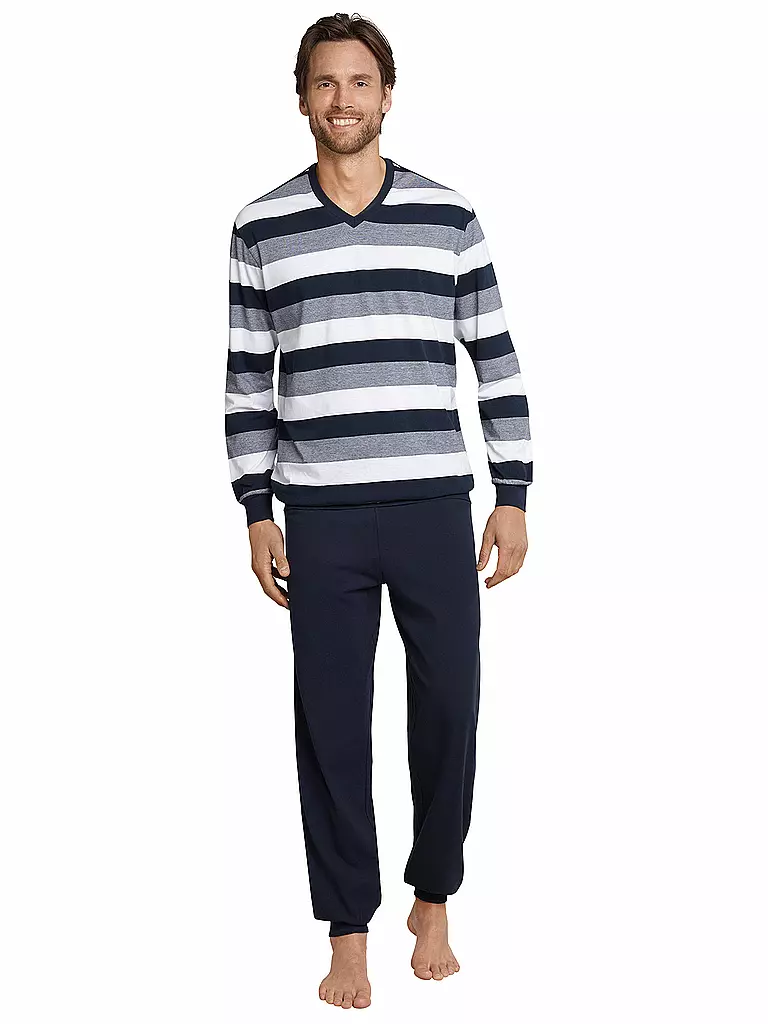 SCHIESSER | Pigiama | Blu