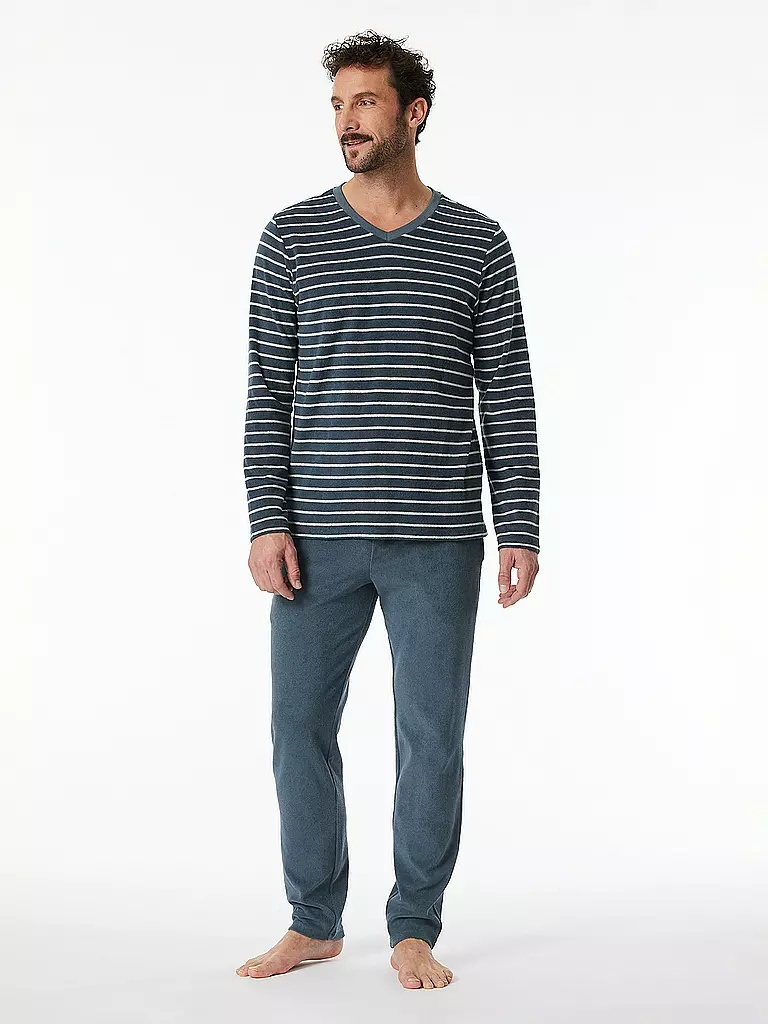 SCHIESSER | Pigiama | Blu