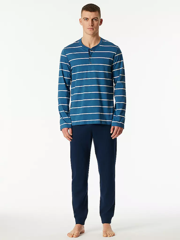 SCHIESSER | Pigiama | Blu