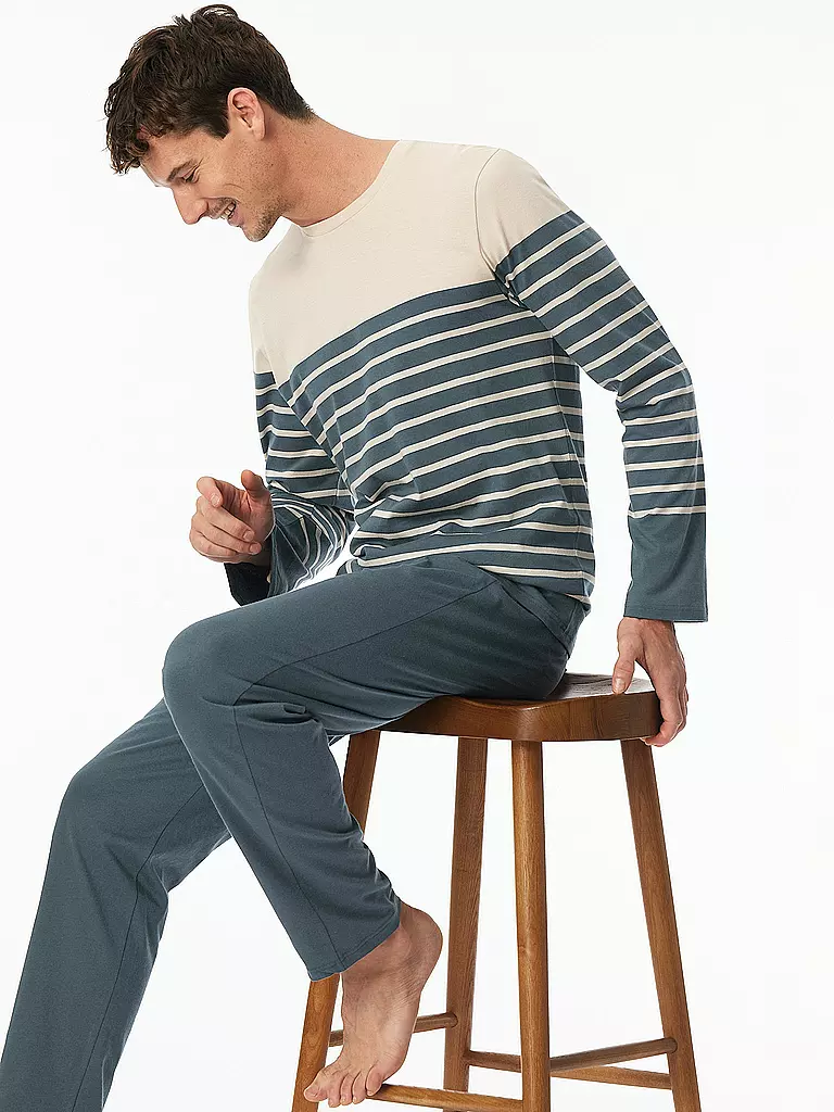 SCHIESSER | Pigiama | Blu