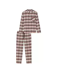 SCHIESSER | Pyjama  | Rosso scuro