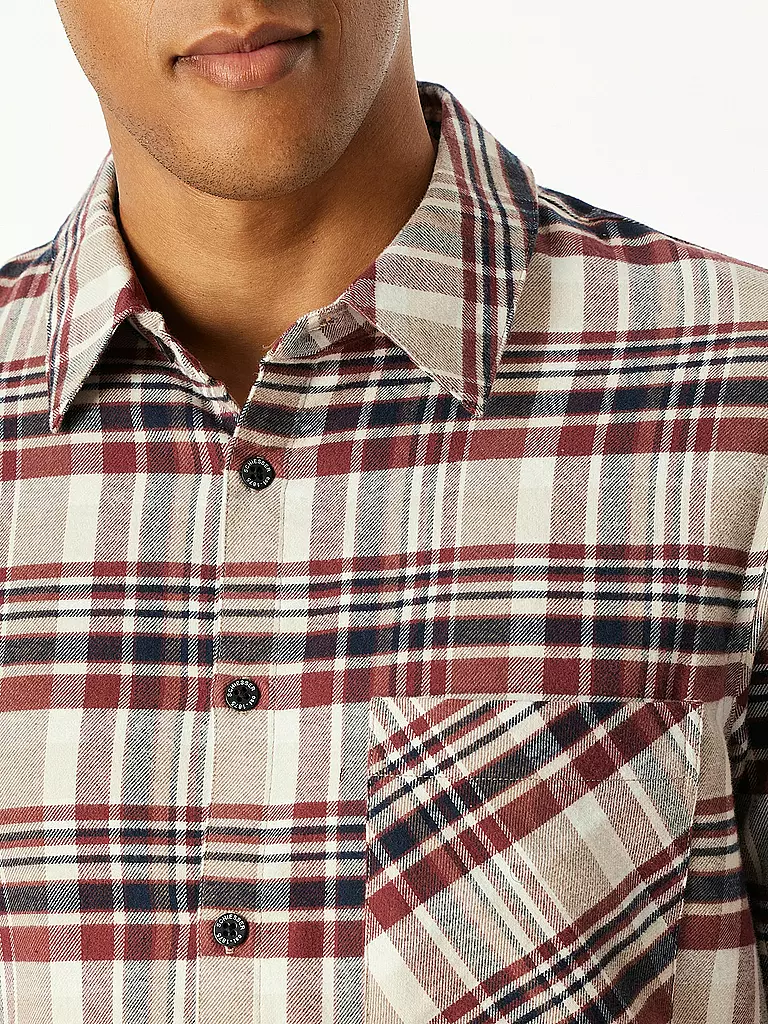 SCHIESSER | Pyjama  | Rosso scuro