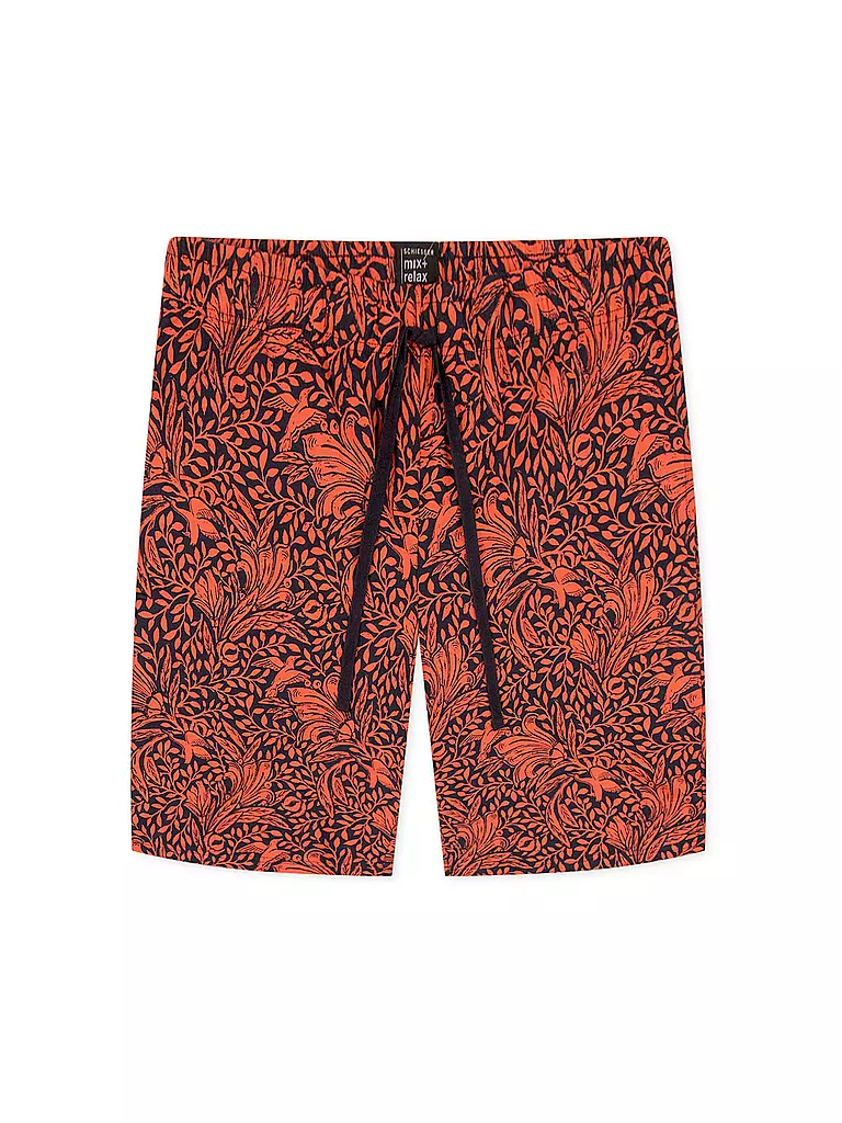 SCHIESSER | Pyjama Shorts MIX + RELAX | Arancione