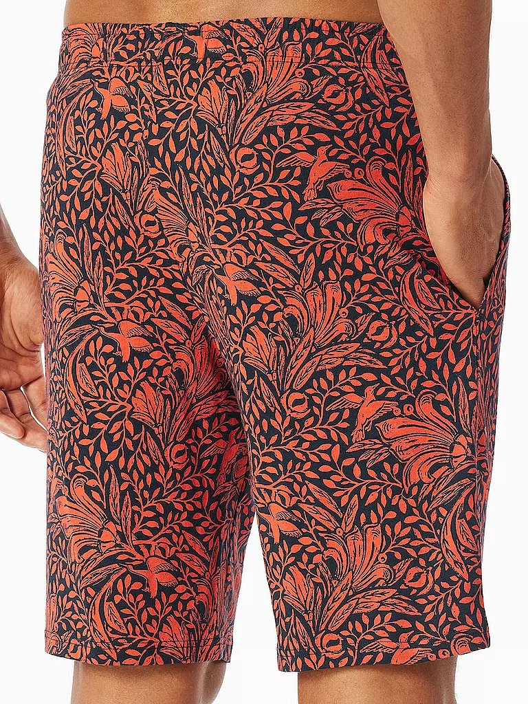 SCHIESSER | Pyjama Shorts MIX + RELAX | Arancione