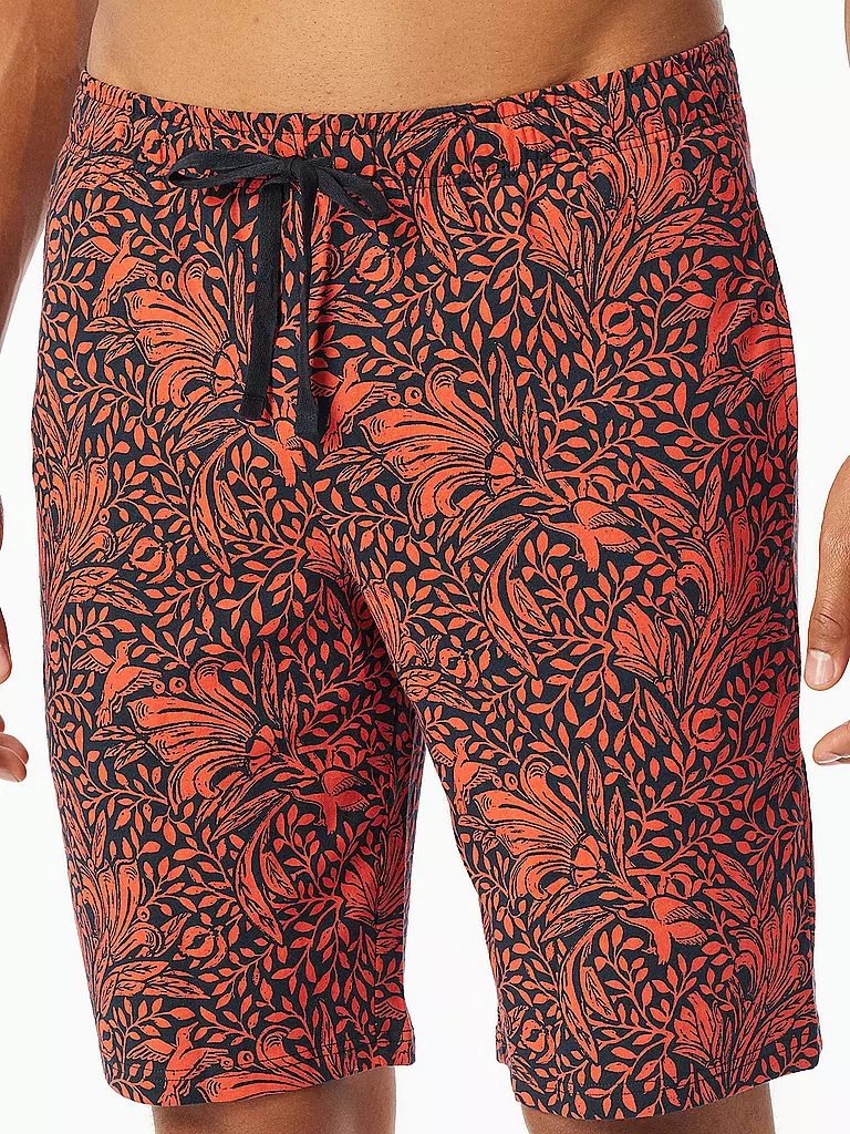 SCHIESSER | Pyjama Shorts MIX + RELAX | Arancione