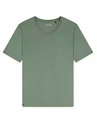 SCHIESSER | Pigiama T-Shirt MIX + RELAX | Oliva