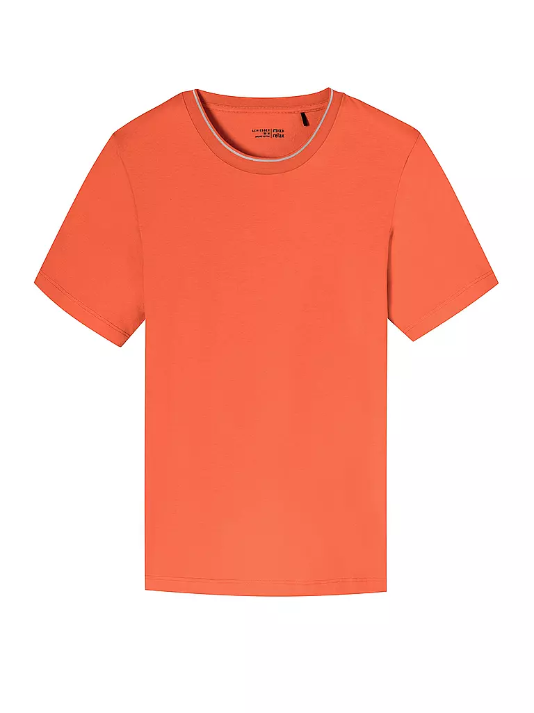 SCHIESSER | Pyjama T-Shirt | Arancione