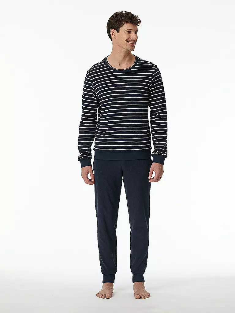 SCHIESSER | Pyjama | Blu