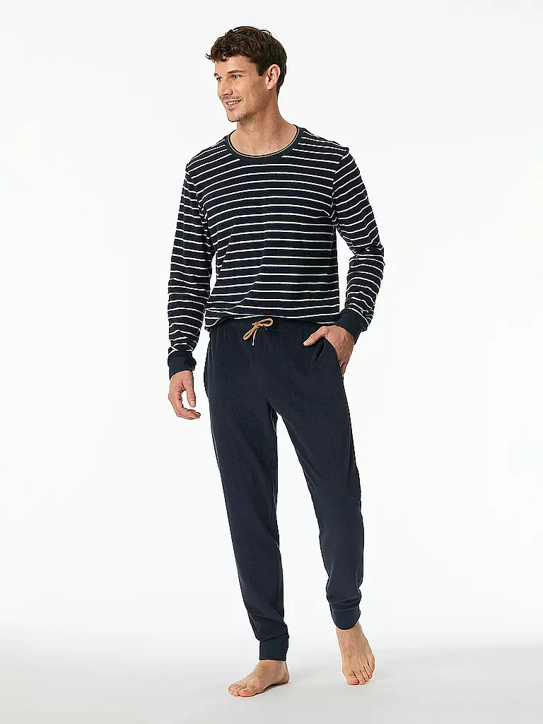 SCHIESSER | Pyjama | Blu