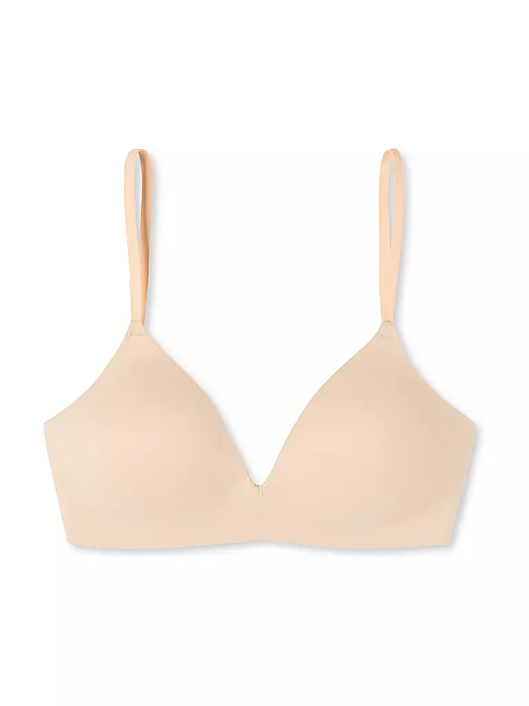 SCHIESSER | Reggiseno imbottito senza ferretto "Invisible Soft" sabbia | Beige