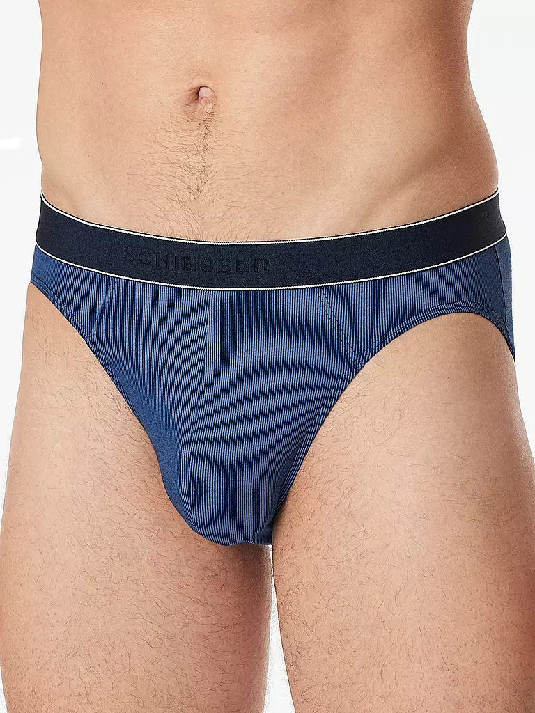 SCHIESSER | Rio-Slip blu scuro | 