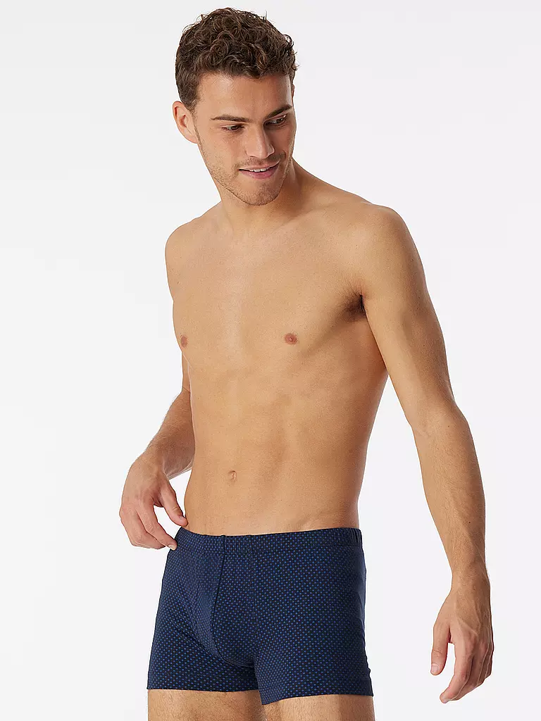 SCHIESSER | Shorts NOS blu scuro | Blu