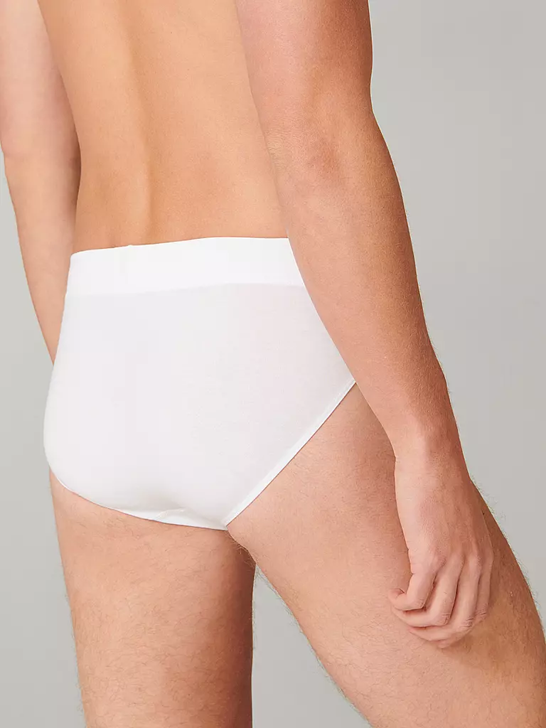 SCHIESSER | Slip "Long Life Soft" (Bianco) | 
