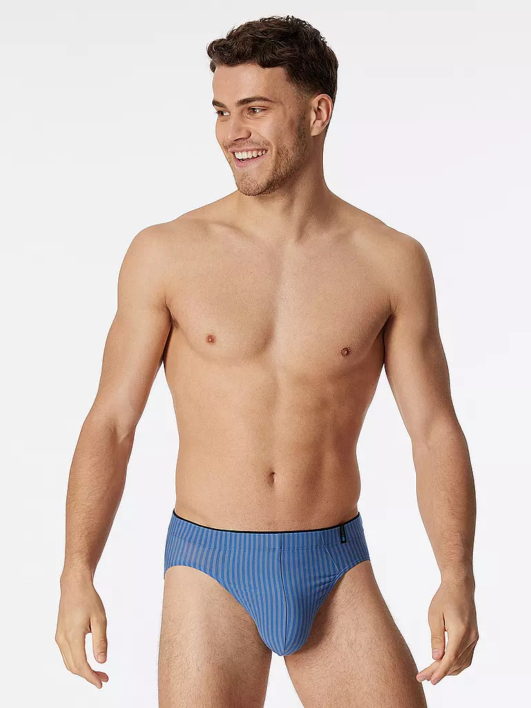 SCHIESSER | Slip atlantikblau  | Blu