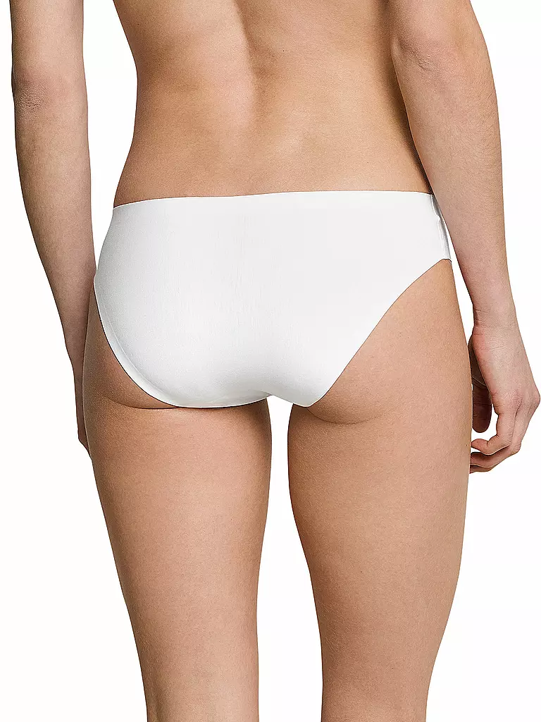 SCHIESSER | Slip INVISIBLE COTTON bianco | 