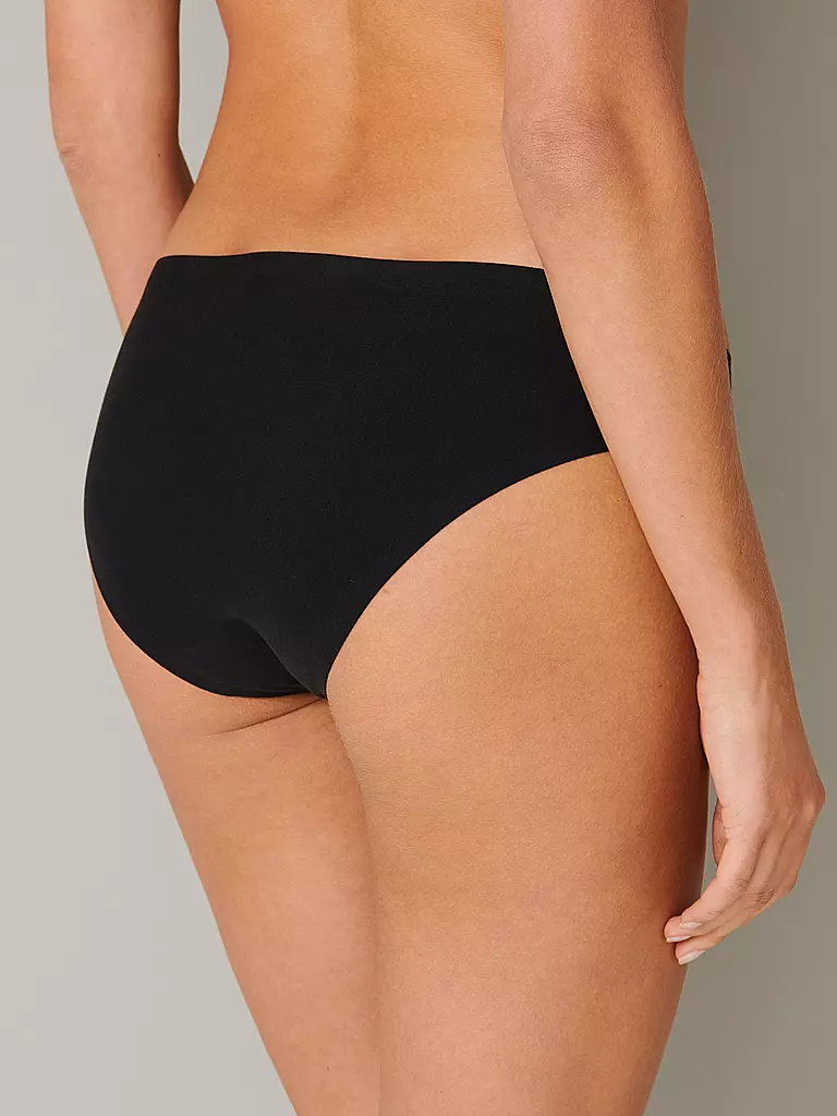 SCHIESSER | Slip INVISIBLE COTTON nero | 