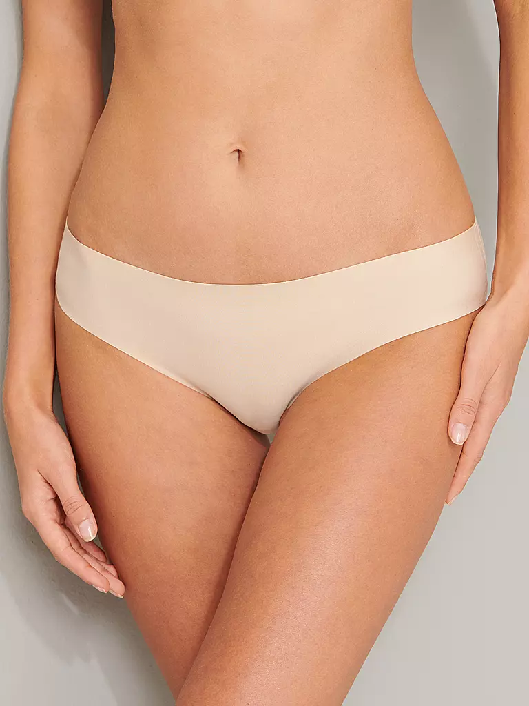 SCHIESSER | Slip INVISIBLE COTTON sabbia | 
