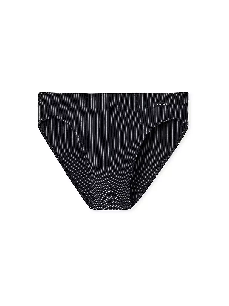 SCHIESSER | Slip nero | Nero