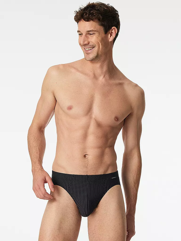 SCHIESSER | Slip nero | Nero
