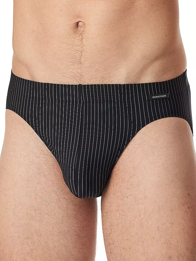 SCHIESSER | Slip nero | 