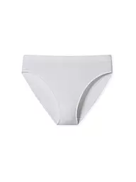 SCHIESSER | Slip Rio grigio mélange | Bianco