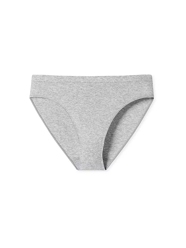 SCHIESSER | Slip Rio grigio mélange | Grigio chiaro