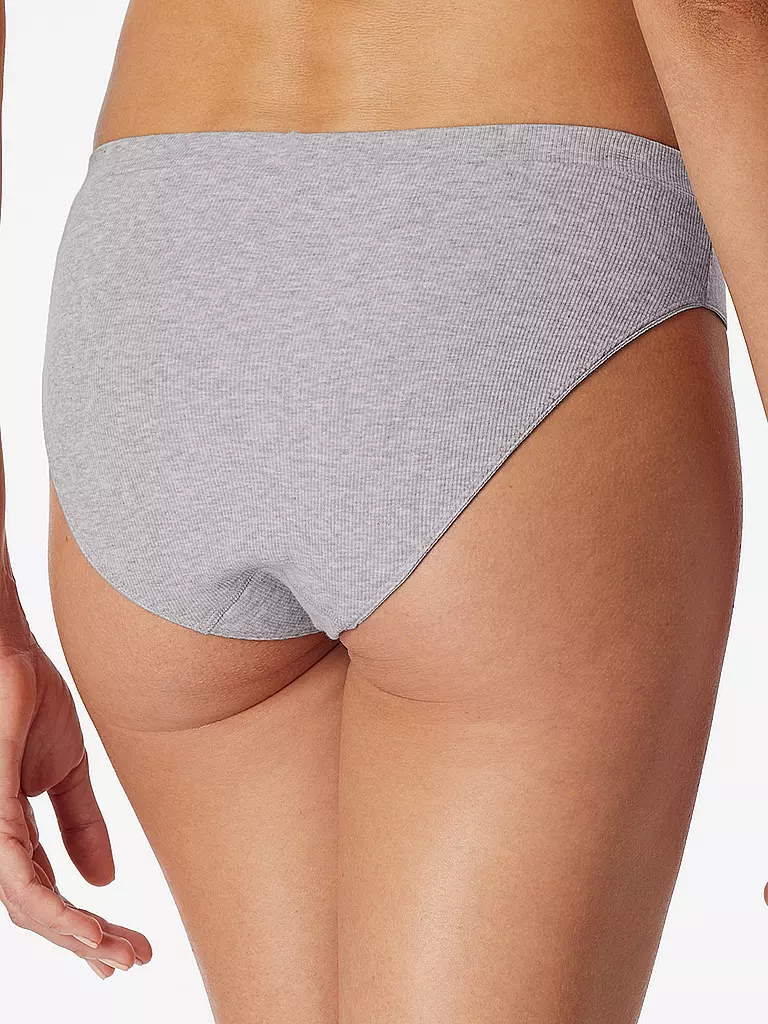 SCHIESSER | Slip Rio grigio mélange | 