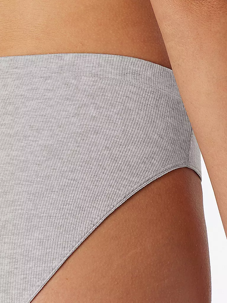 SCHIESSER | Slip Rio grigio mélange | 