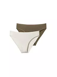SCHIESSER | Slips 2er Pkg. | Oliva