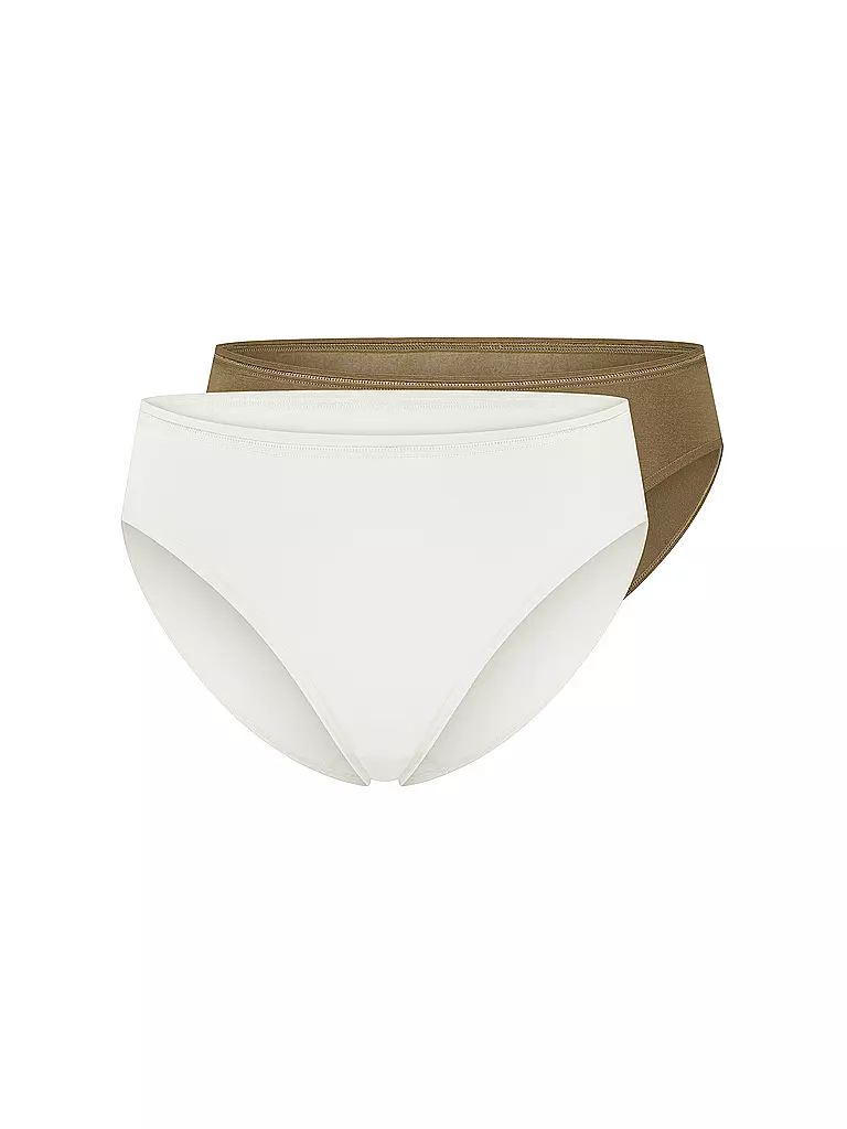 SCHIESSER | Slips 2er Pkg. | Oliva