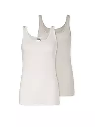 SCHIESSER | Top confezione da 2 assortiti 4 | Beige