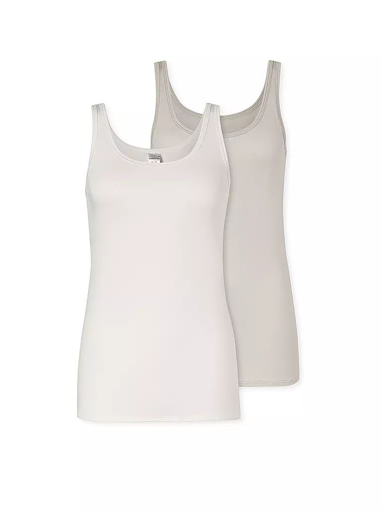 SCHIESSER | Top confezione da 2 assortiti 4 | Beige