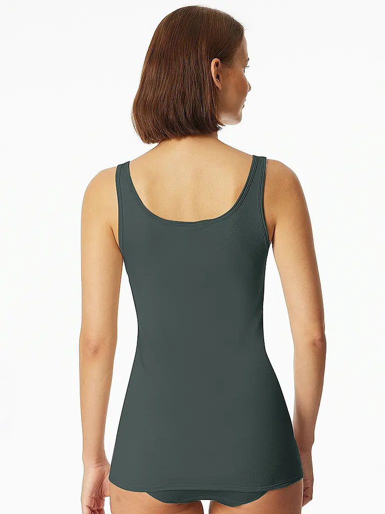 SCHIESSER | Top confezione da 2 | Verde