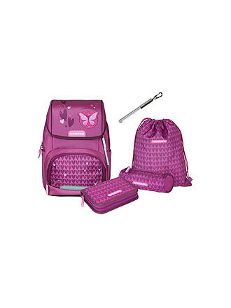 SCHNEIDERS | Set di zaini scolastici Ergojet 6 pz Purple Hearts