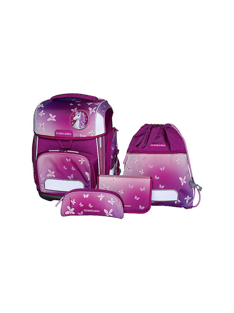 Set di zaini scolastici Ergolite da 9 pezzi Design Floral Dream