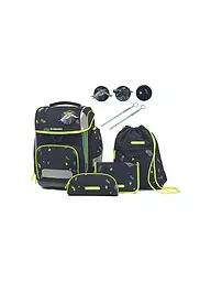 SCHNEIDERS | Schultaschen Set Ergolite 9tlg  Black Outer Space  | Multicolore