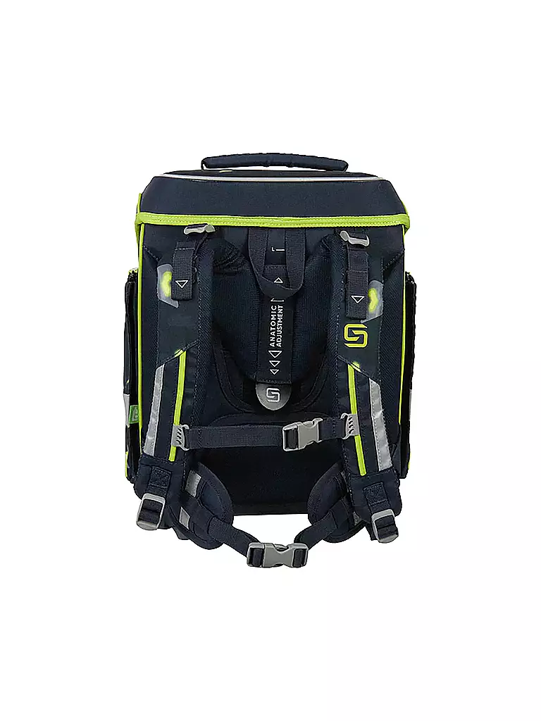 SCHNEIDERS | Schultaschen Set Ergolite 9tlg  Black Outer Space  | Multicolore