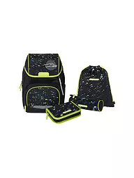 SCHNEIDERS | Set di zaini scolastici Ergojet 6 pz. Spaceship | Nero