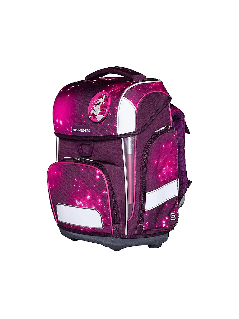 SCHNEIDERS | Set di zaini scolastici Ergolite 9 pz Anna Maria Damm Berry Cosmos | Bacca