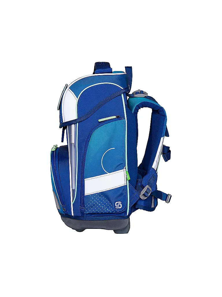 SCHNEIDERS | Set di zaini scolastici Ergolite 9 pz Anna Maria Damm Geo Motion | Blu