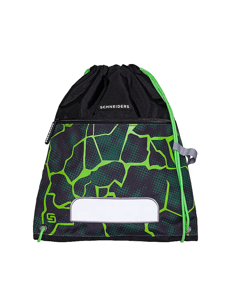 SCHNEIDERS | Set di zaini scolastici Ergolite 9 pz Crash | Nero