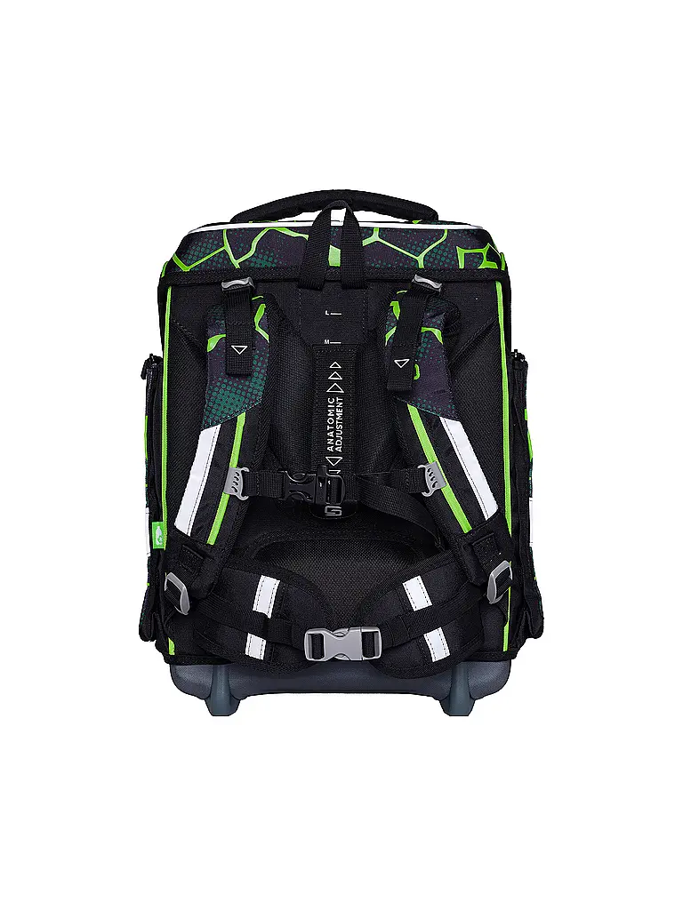 SCHNEIDERS | Set di zaini scolastici Ergolite 9 pz Crash | Nero