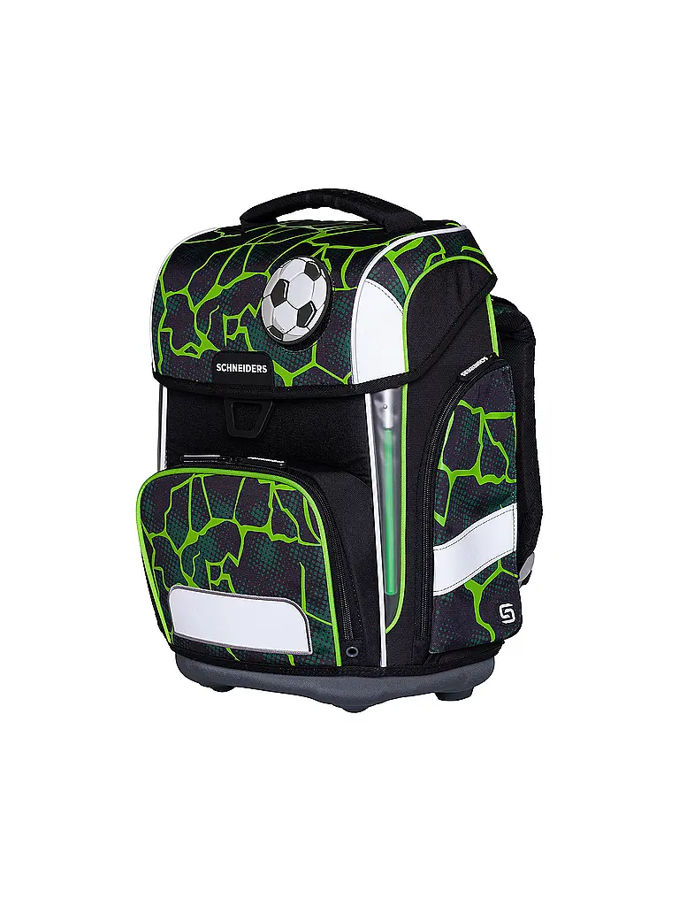 SCHNEIDERS | Set di zaini scolastici Ergolite 9 pz Crash | Nero