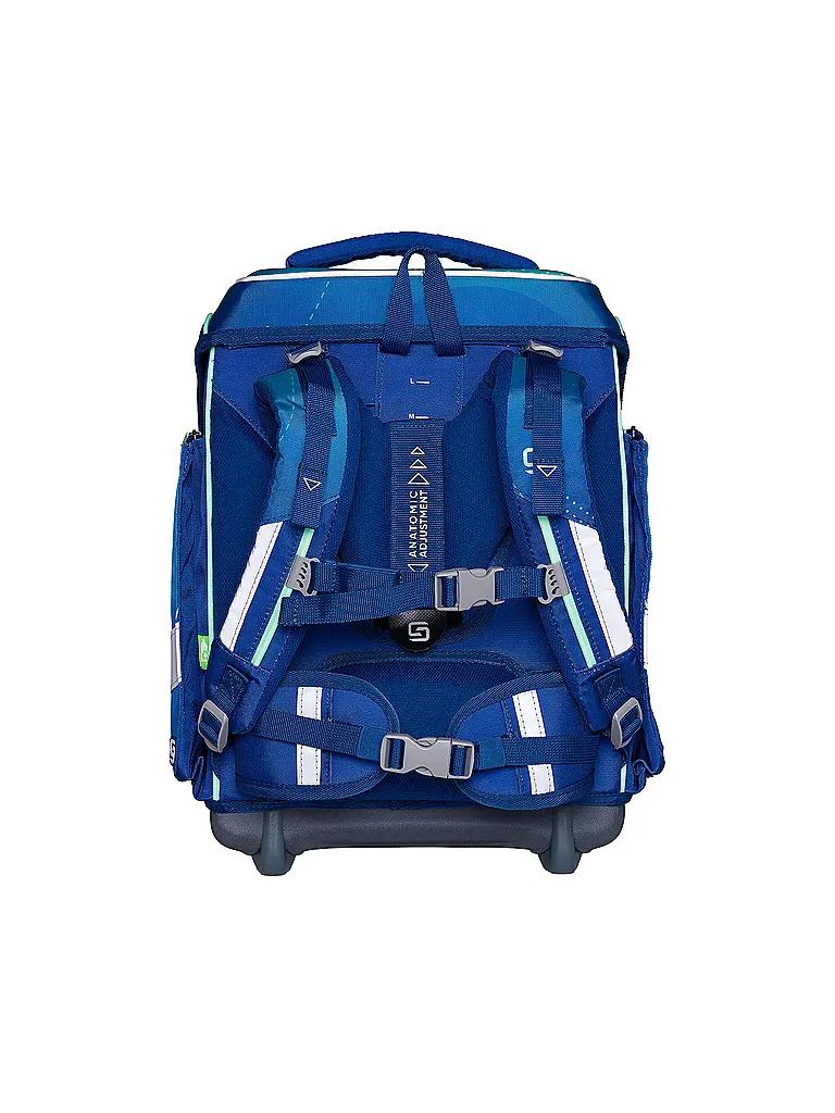 SCHNEIDERS | Set di zaini scolastici Ergolite 9 pz Geo Motion | Blu