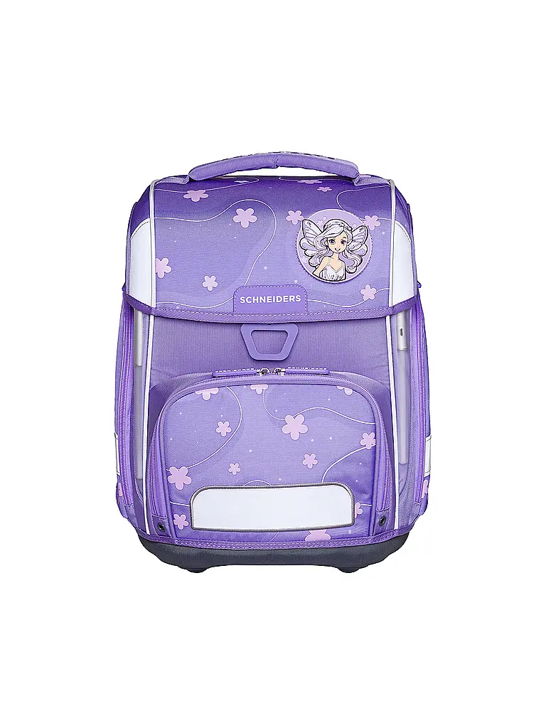 SCHNEIDERS | Set di zaini scolastici Ergolite 9 pz. Flowery | Lilla