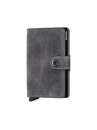 SECRID | Portafoglio - Miniwallet Vintage Mini Grigio Nero