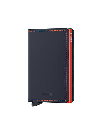 SECRID | Portafoglio SLIMWALLET MATTE Nightblue & Orange